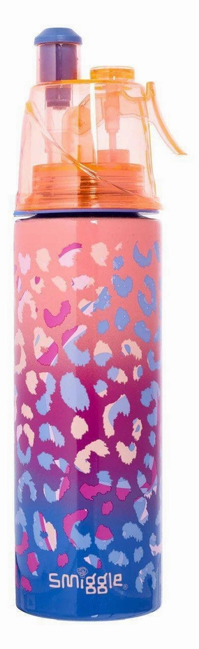 SMIGGLE Spritz Stainless-Steel Drink Bottle - Coral