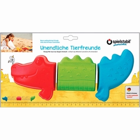 Spielstabil Sand Moulds Crazy Animals Crocodile