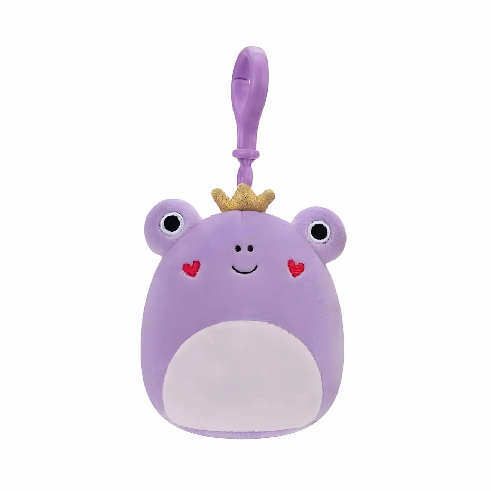 Squishmallows Fabric Keychain 9cm Purple