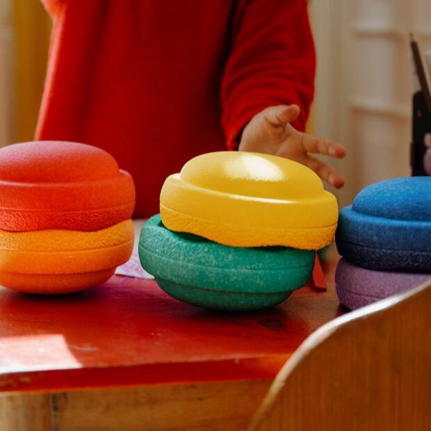 Stapelstein Mini Rainbow Stackers
