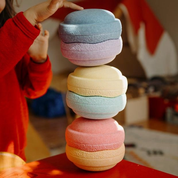 Stapelstein Mini Rainbow Stackers