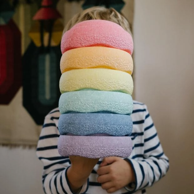 Stapelstein Mini Rainbow Stackers
