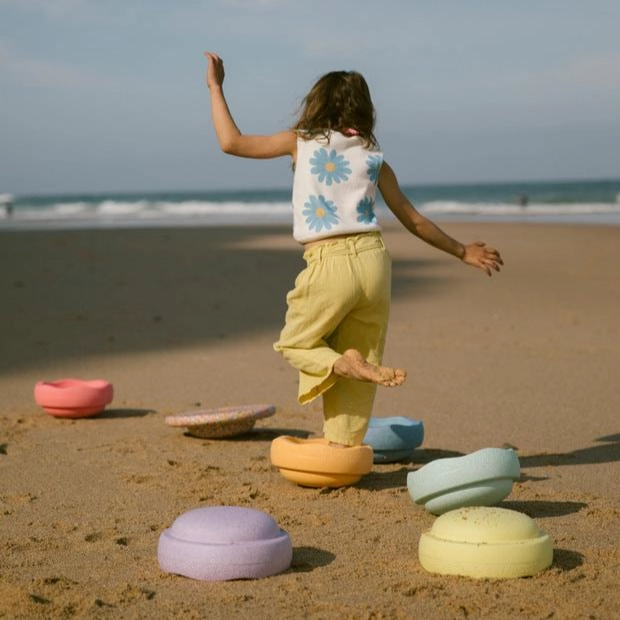 Stapelstein Rainbow Kids Stepping Stones - 12 pieces