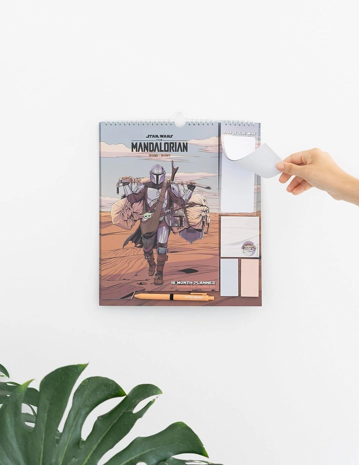 Star Wars The Mandalorian Wall Calendar 2024