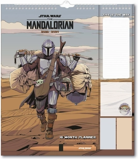 Star Wars The Mandalorian Wall Calendar 2024