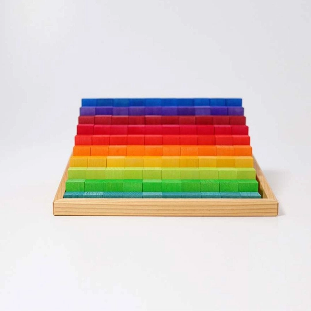 Stepped Counting Math Blocks