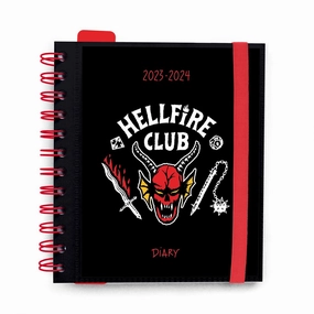 Stranger Things 2023/2024 Academic Diary Day To Page 11 Months