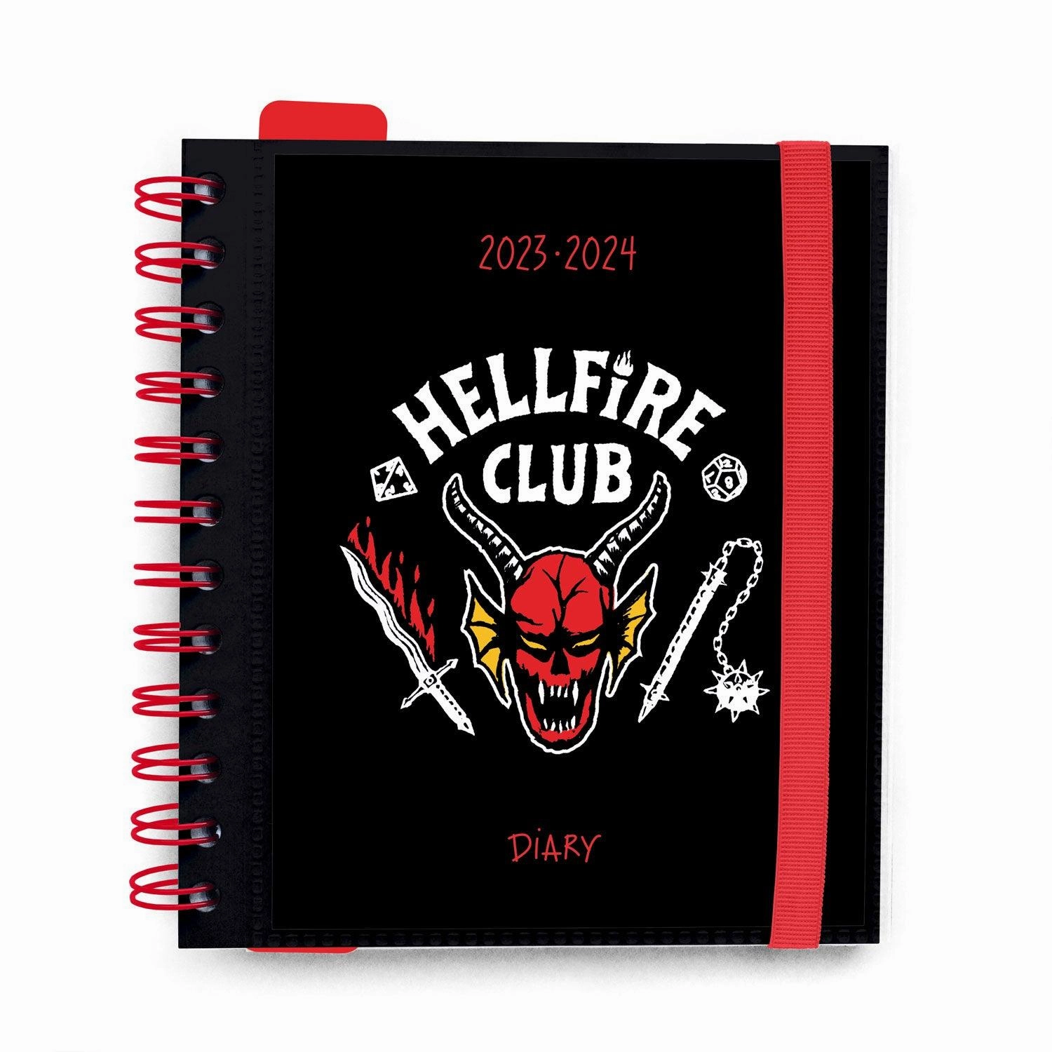 Stranger Things 2023/2024 Academic Diary Day To Page 11 Months