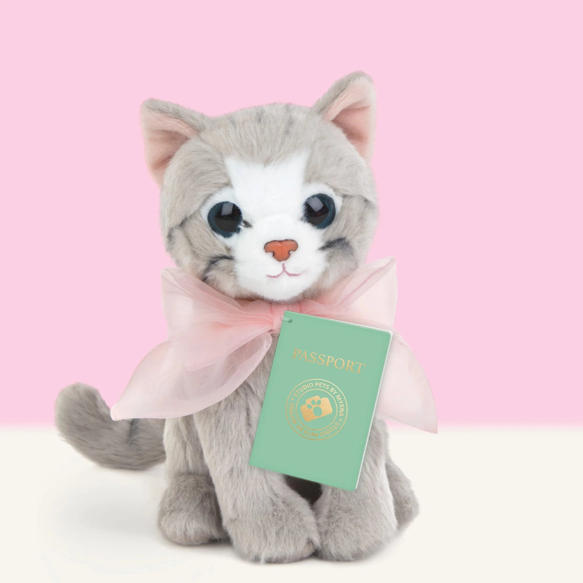 Studio Pets Bella British Shorthair Kitten 16cm Plush