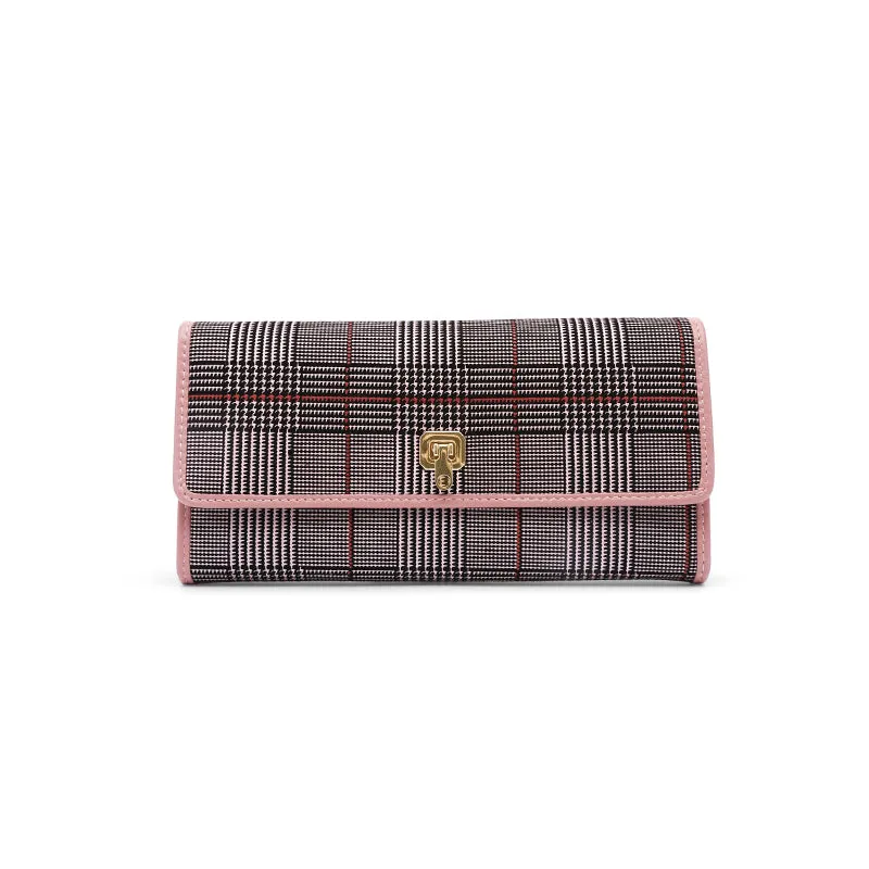 Stylish Leather Womens Long Wallet for Women Clutch Wallet