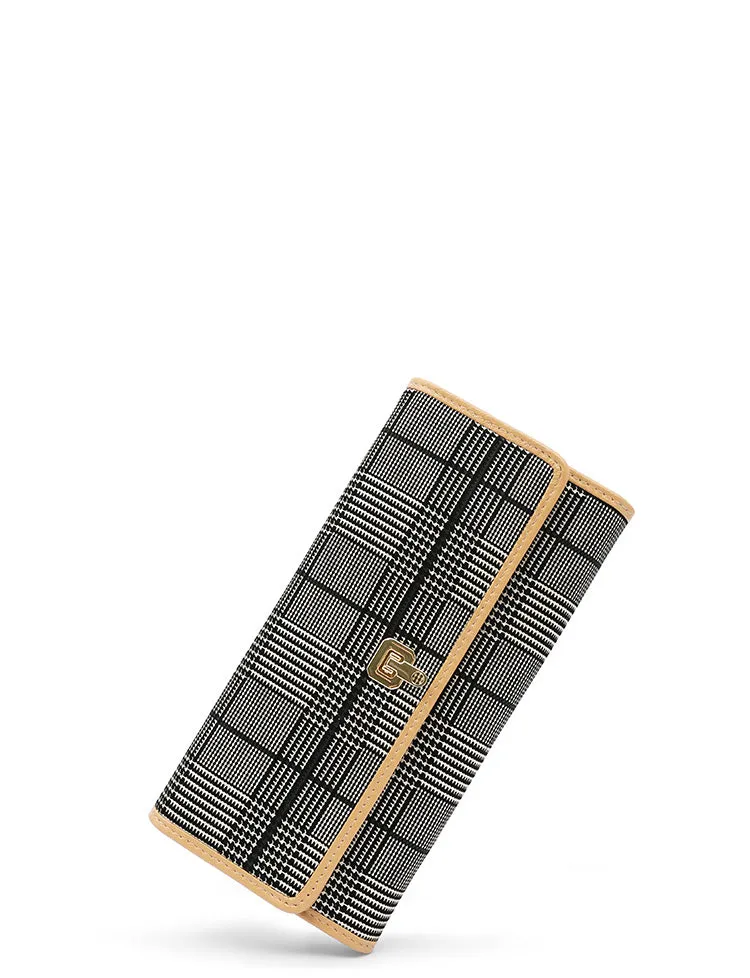 Stylish Leather Womens Long Wallet for Women Clutch Wallet