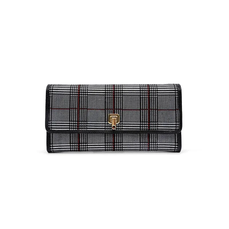 Stylish Leather Womens Long Wallet for Women Clutch Wallet