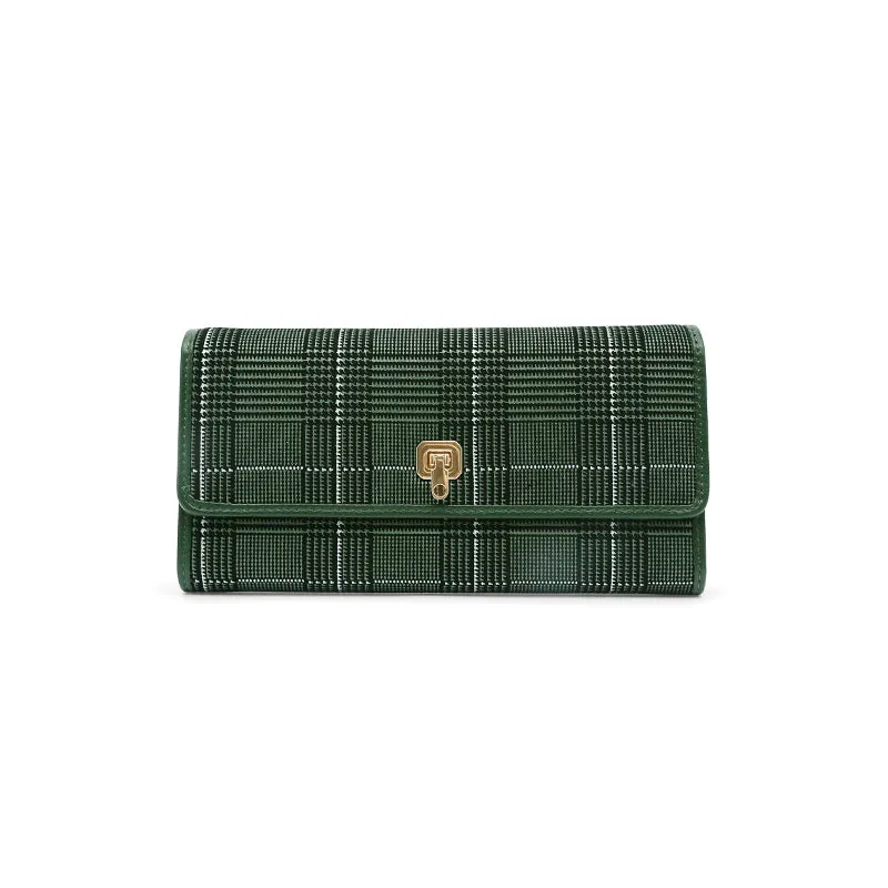 Stylish Leather Womens Long Wallet for Women Clutch Wallet