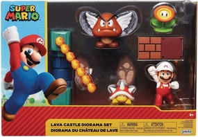 Super Mario JPA40015 Nintendo Lava Castle Playset