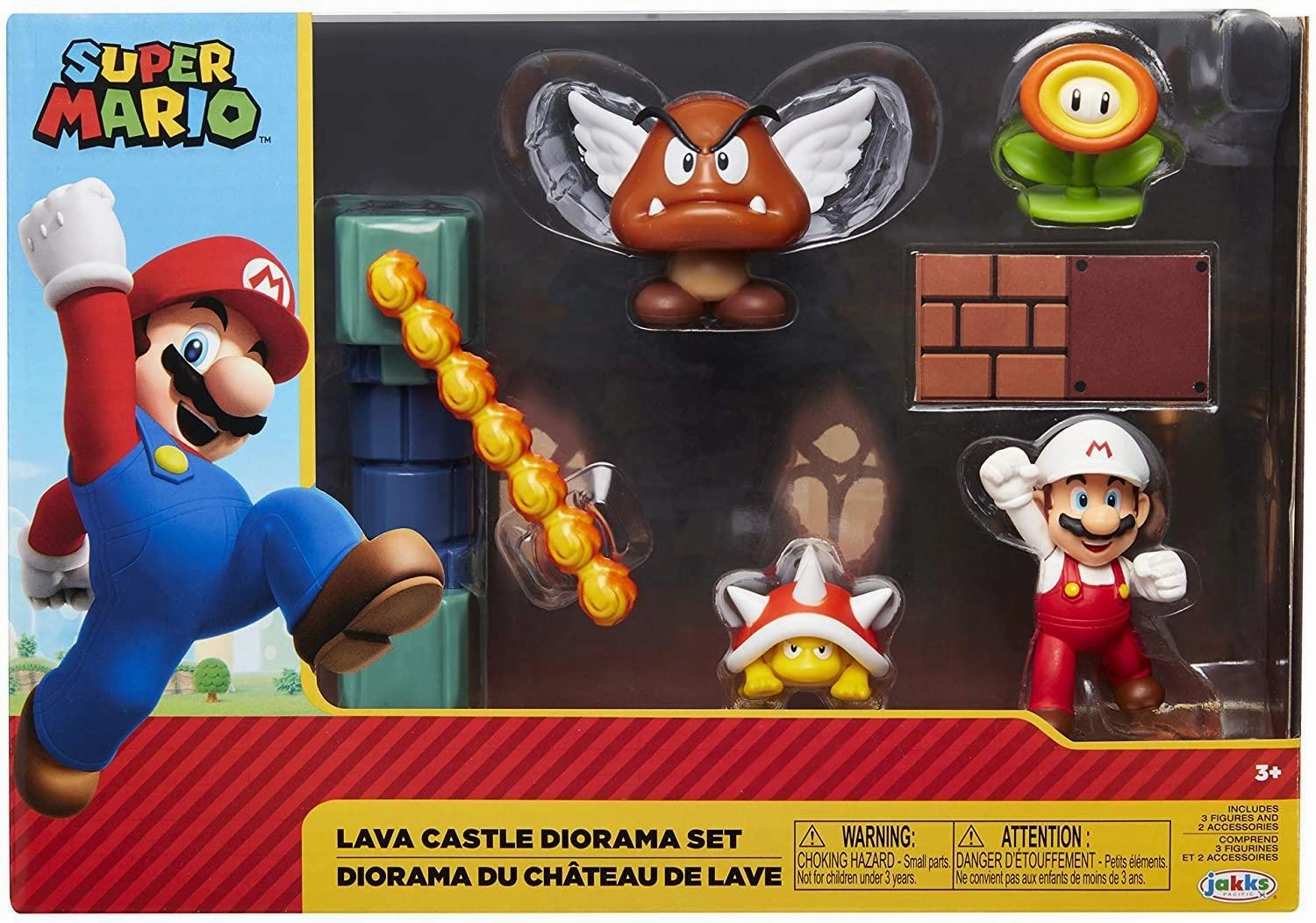 Super Mario JPA40015 Nintendo Lava Castle Playset