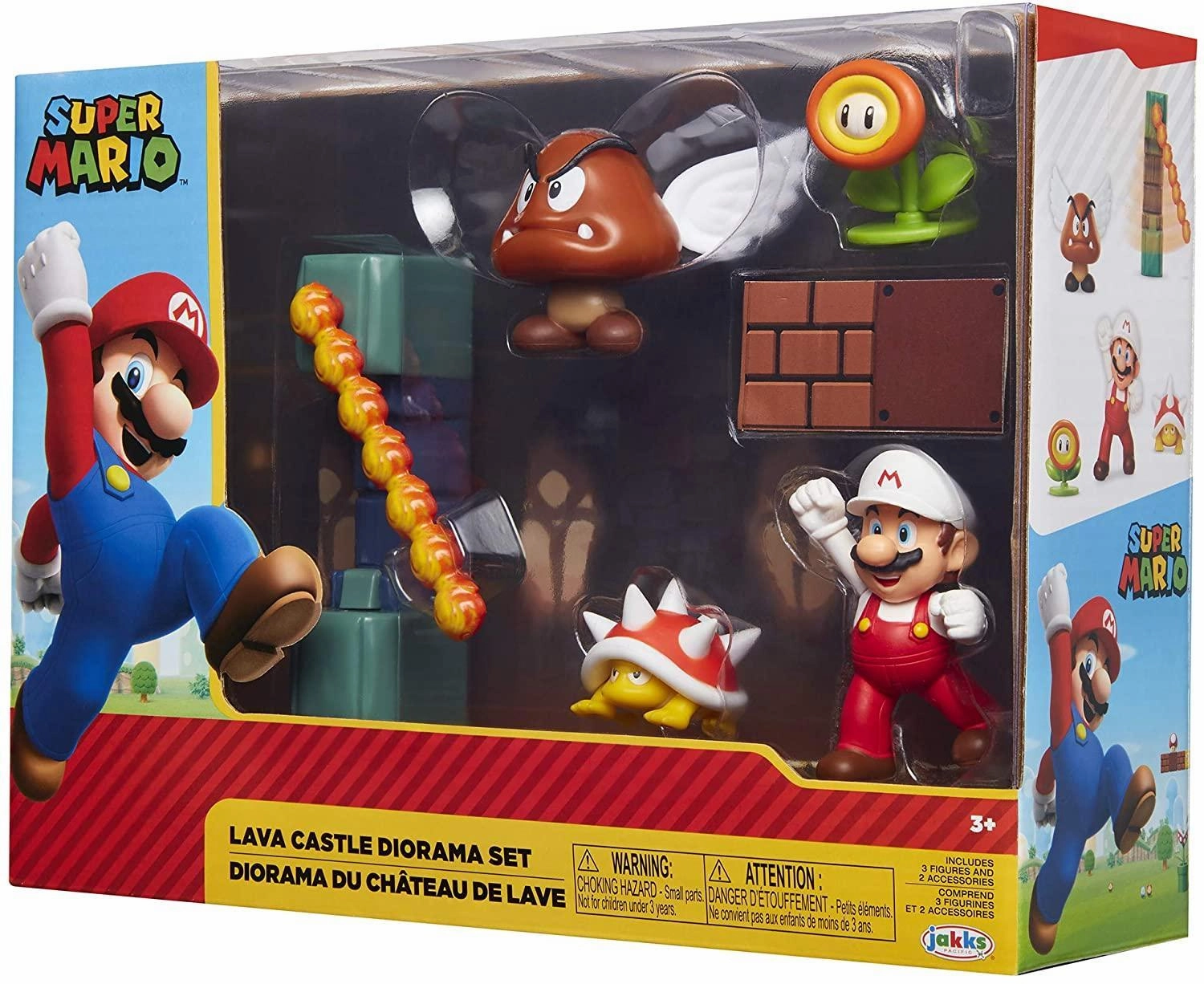 Super Mario JPA40015 Nintendo Lava Castle Playset