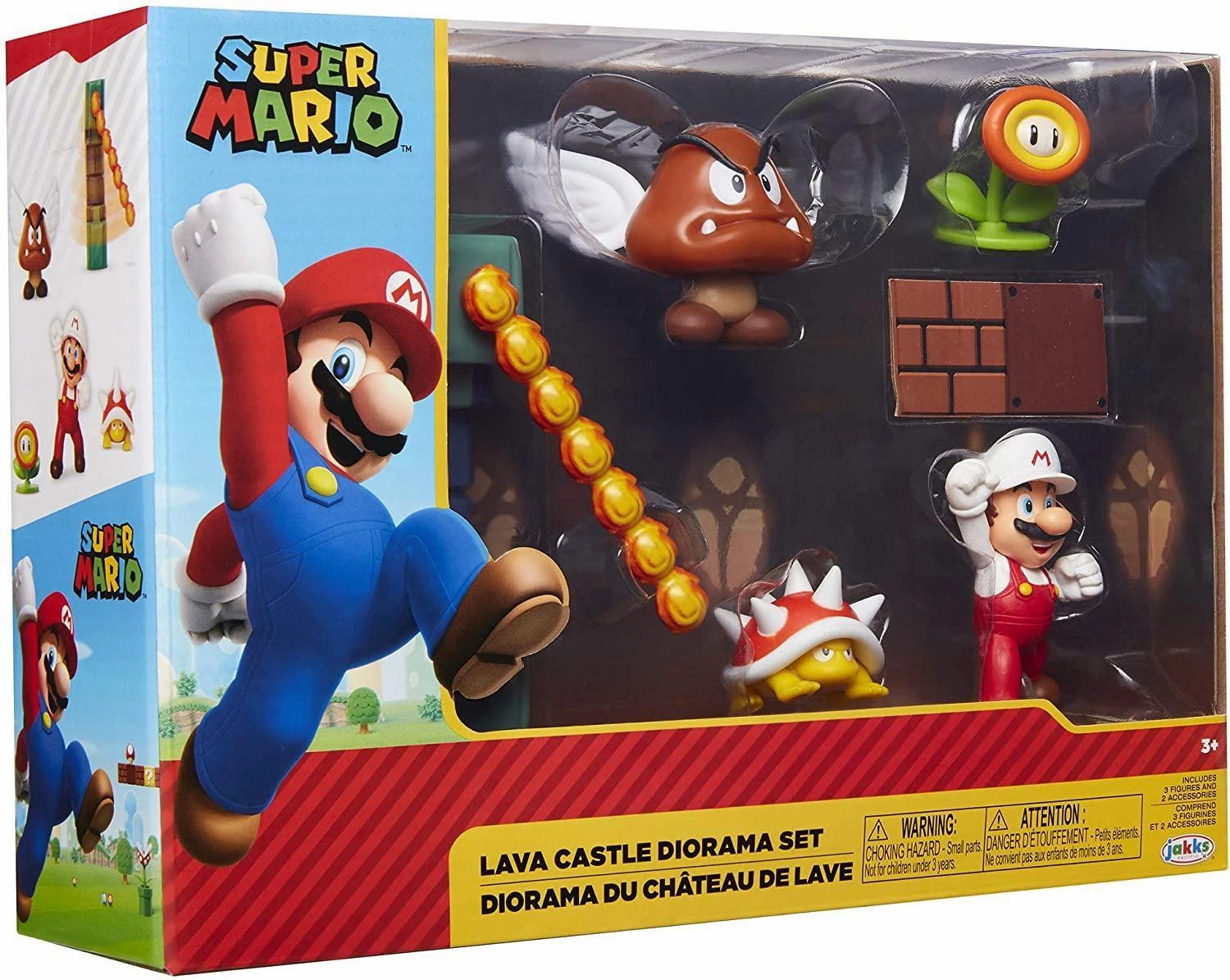 Super Mario JPA40015 Nintendo Lava Castle Playset