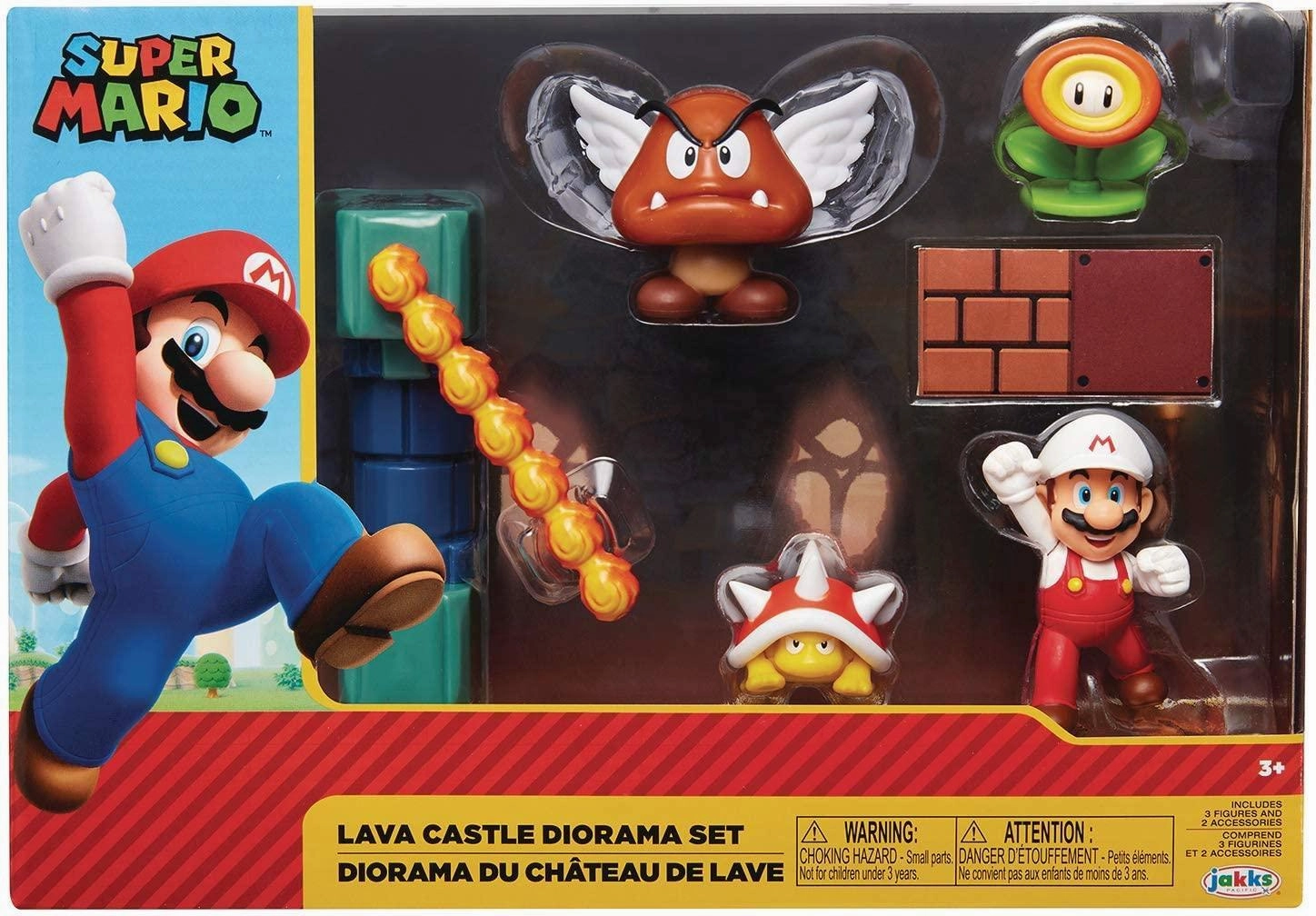 Super Mario JPA40015 Nintendo Lava Castle Playset