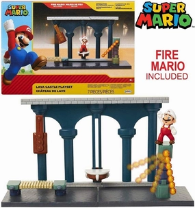 Super Mario JPA40017 Lava Castle Playset