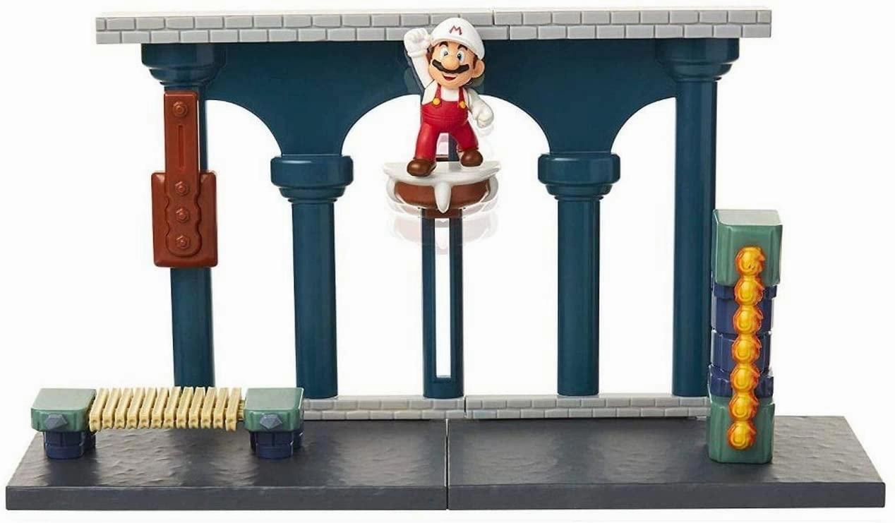 Super Mario JPA40017 Lava Castle Playset