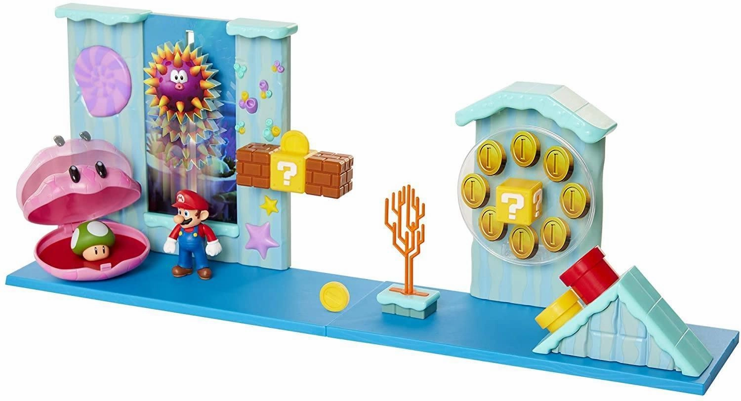 Super Mario JPA40025 Deluxe Underwater Playset