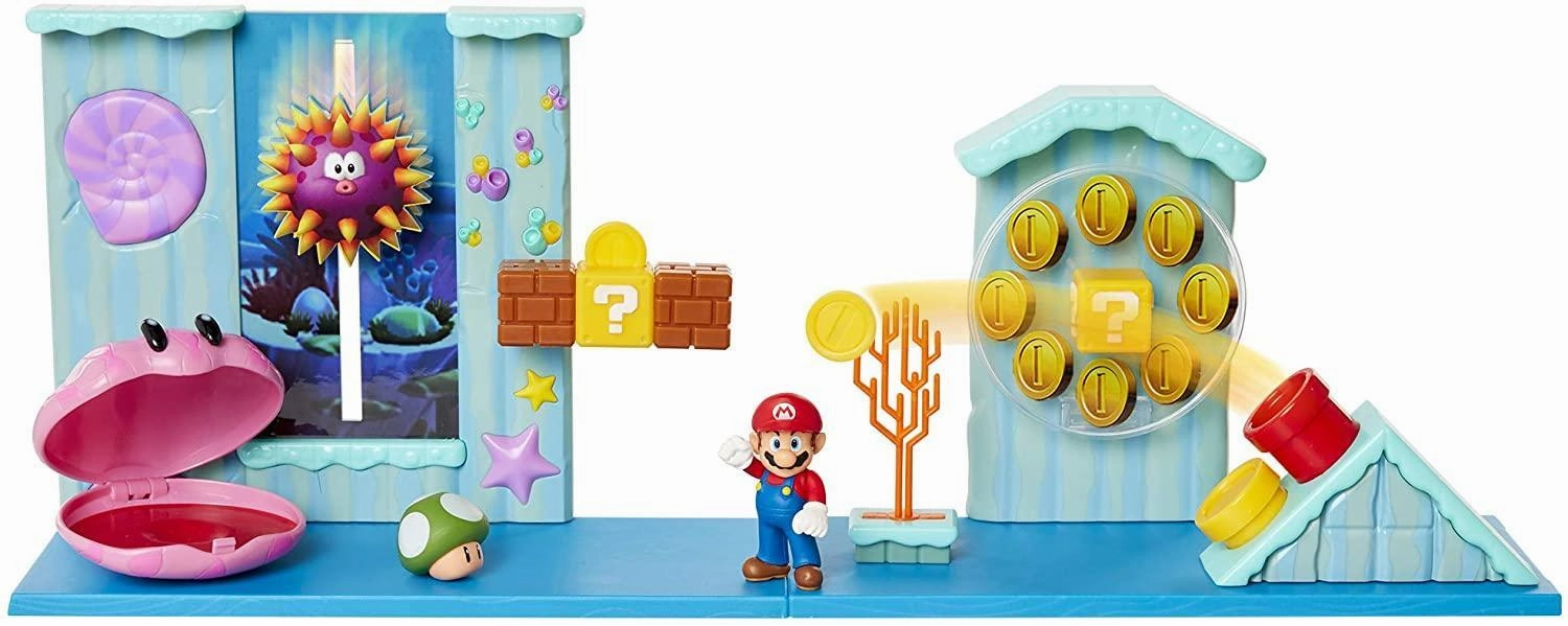 Super Mario JPA40025 Deluxe Underwater Playset
