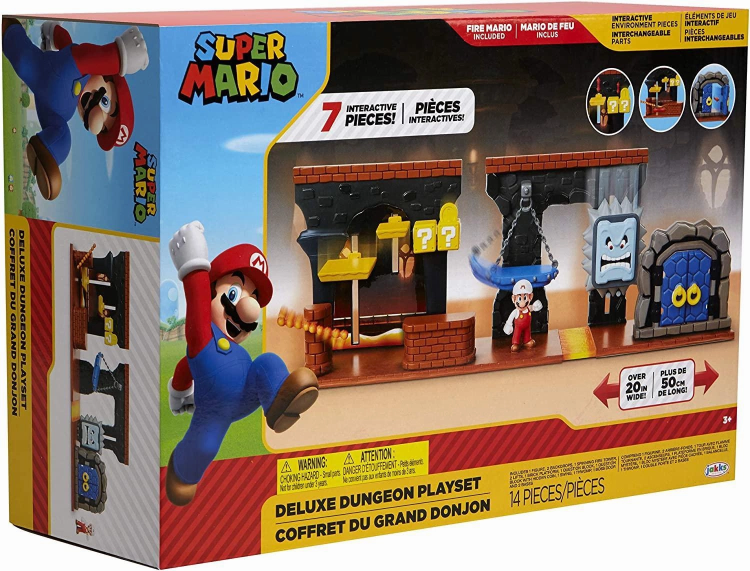 Super Mario JPA85993 Dungeon Deluxe Playset