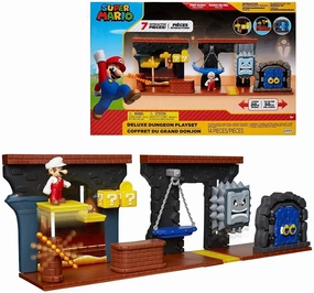 Super Mario JPA85993 Dungeon Deluxe Playset