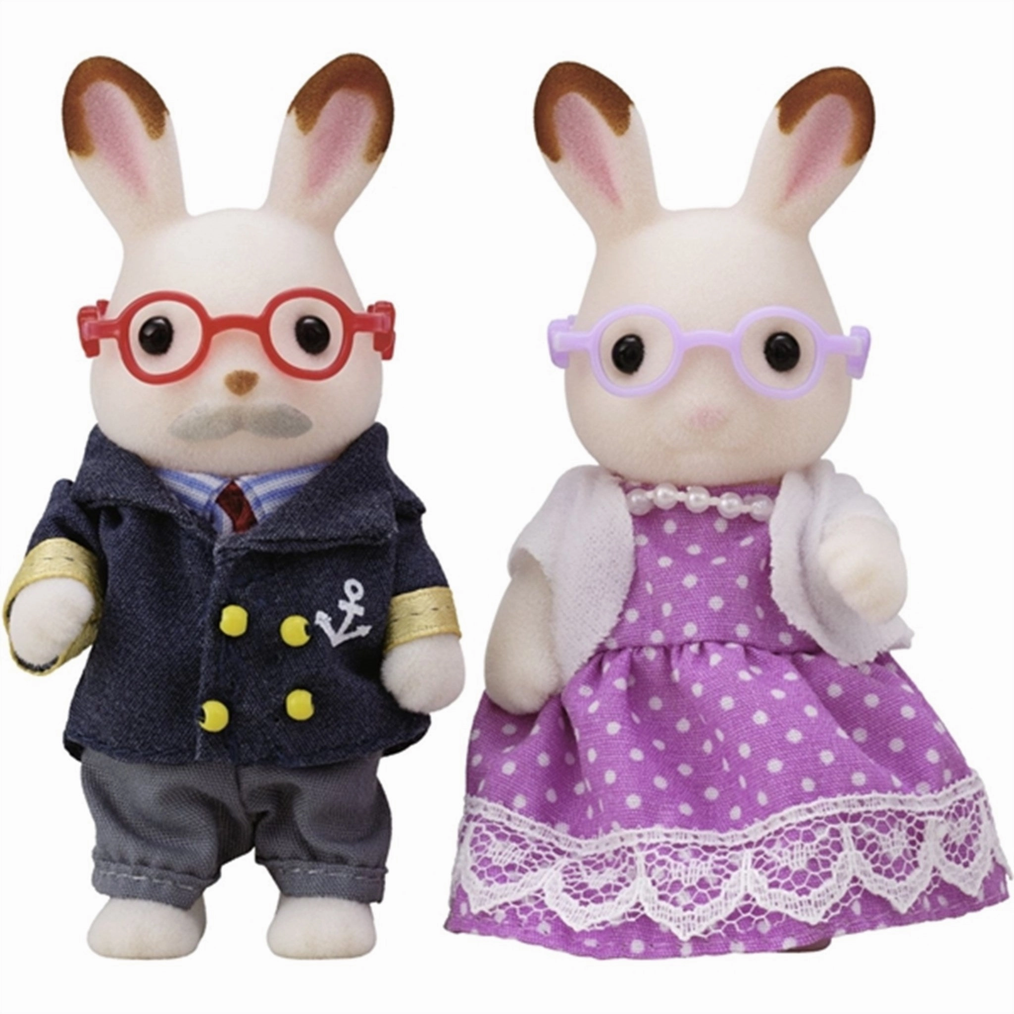 Sylvanian Families Chocolate Rabbit Grandparents