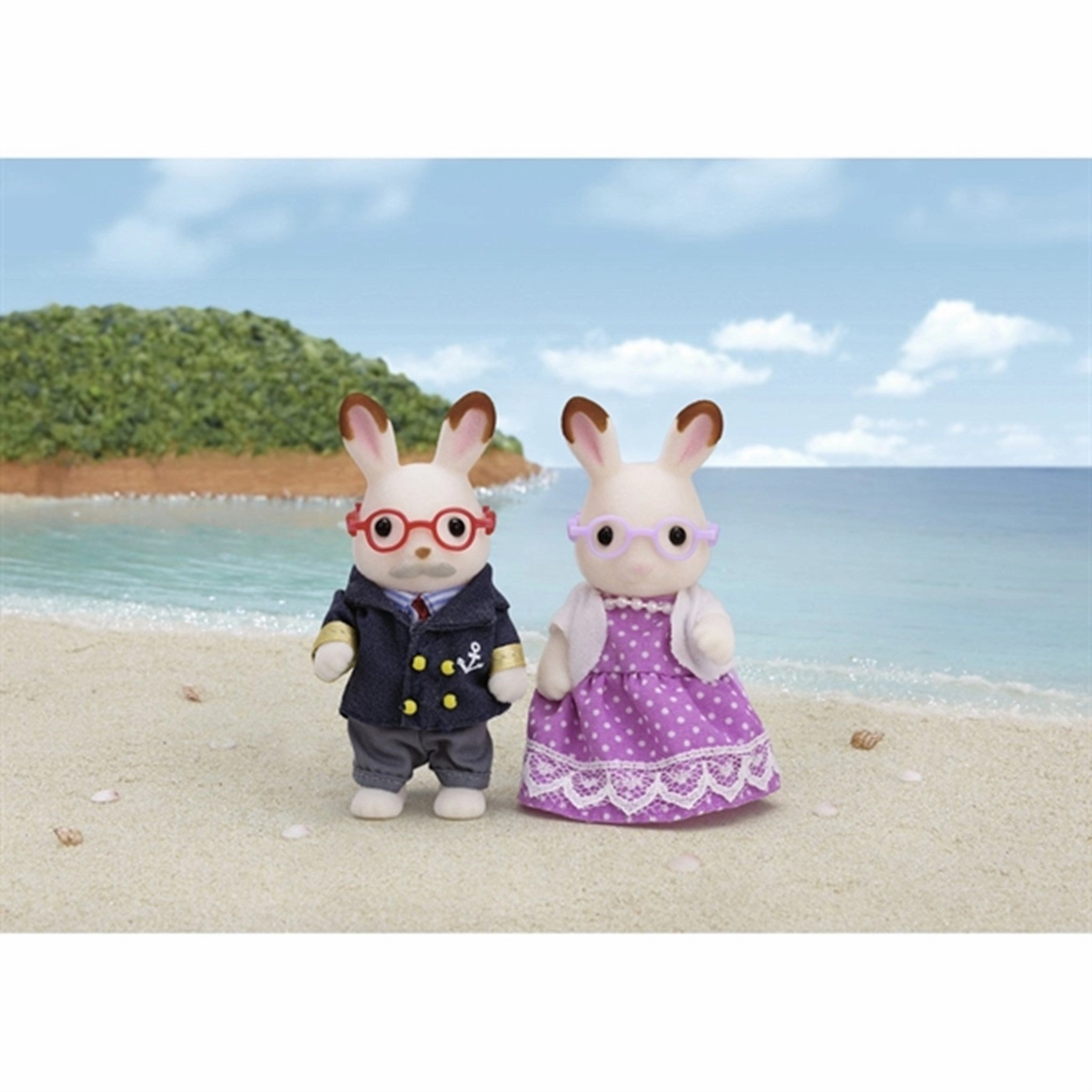 Sylvanian Families Chocolate Rabbit Grandparents