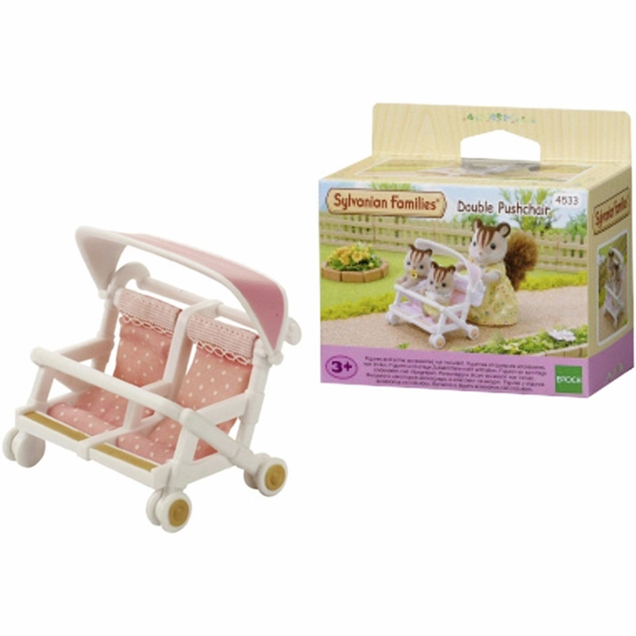 Sylvanian Families Double Pushchair