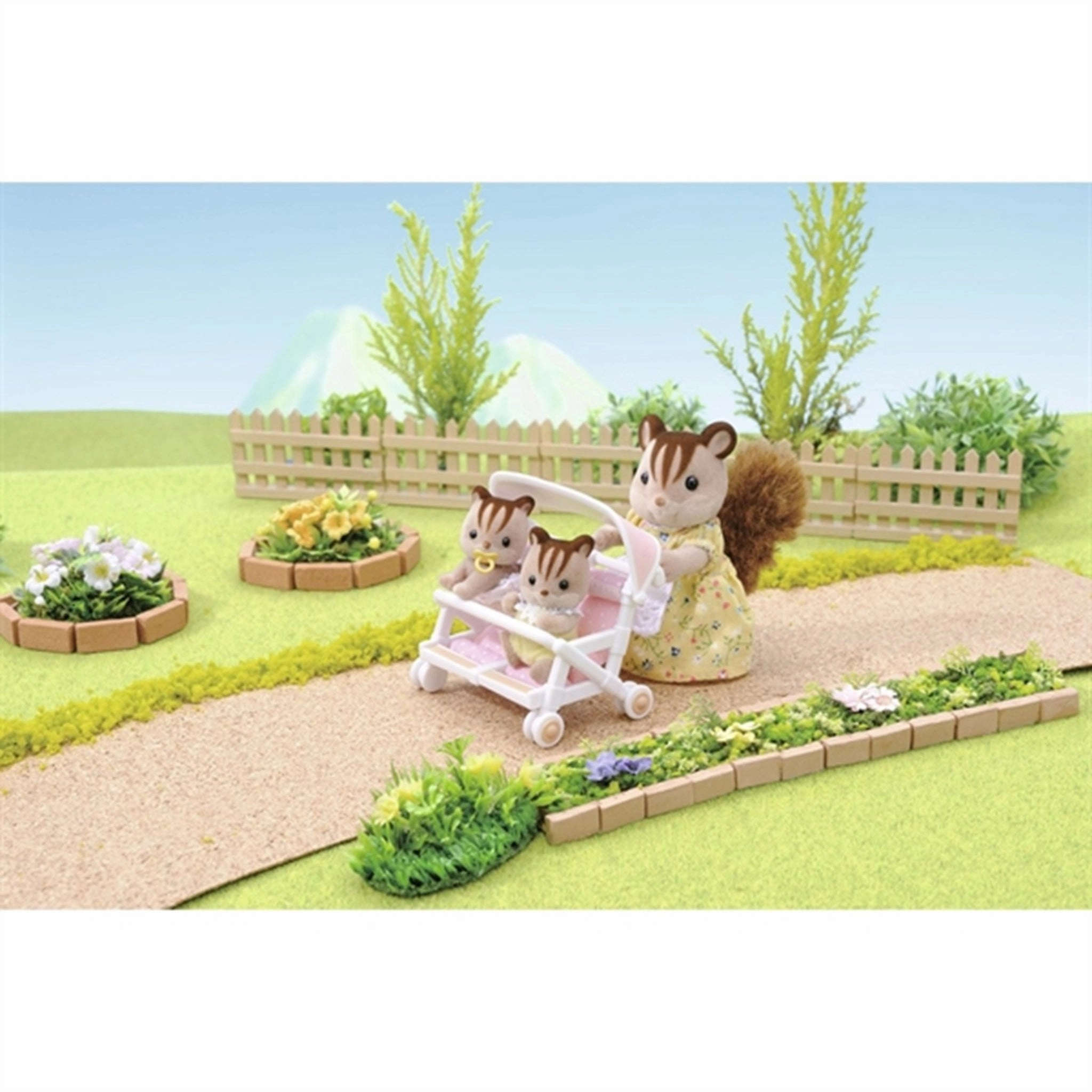 Sylvanian Families Double Pushchair