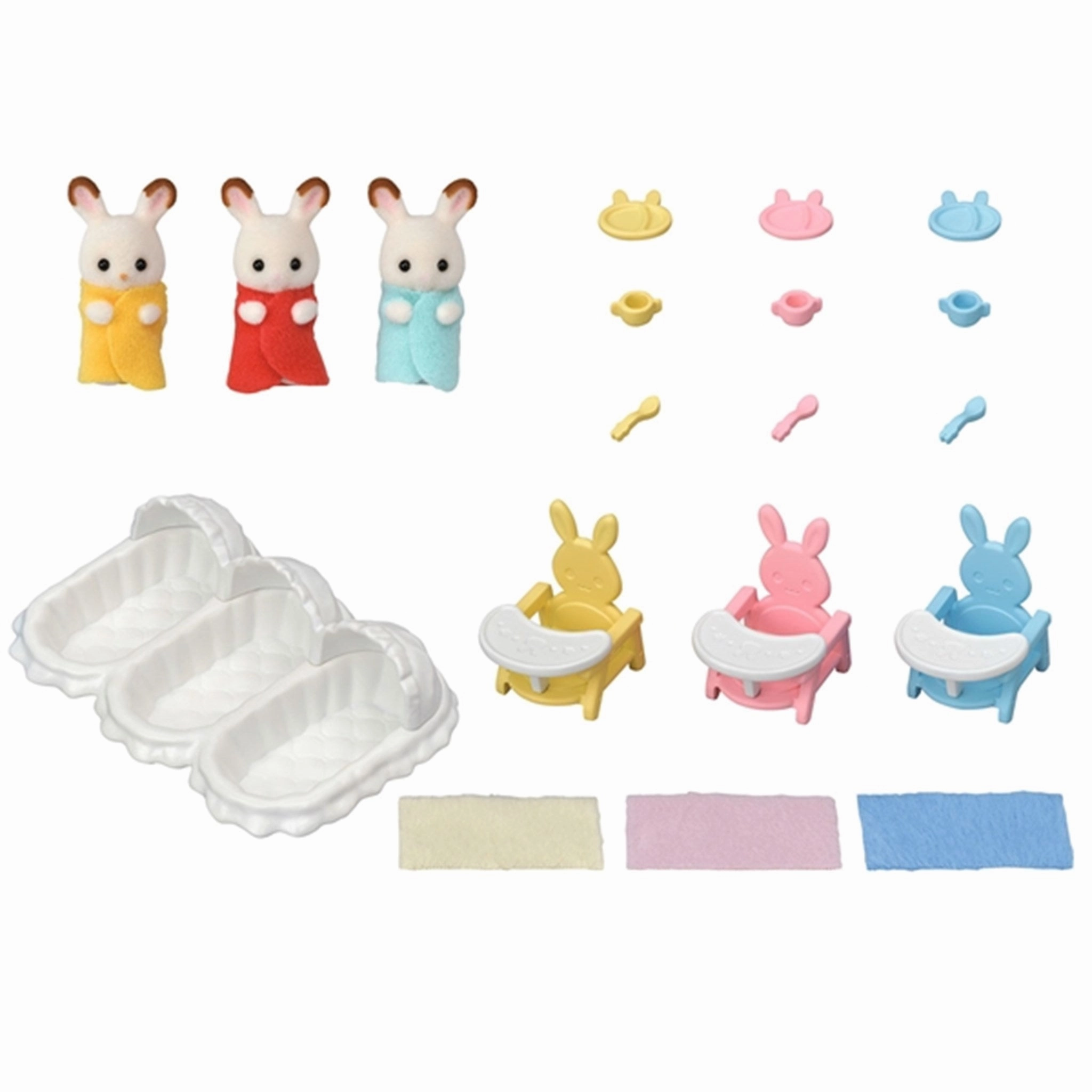 Sylvanian Families Triplets Care Set