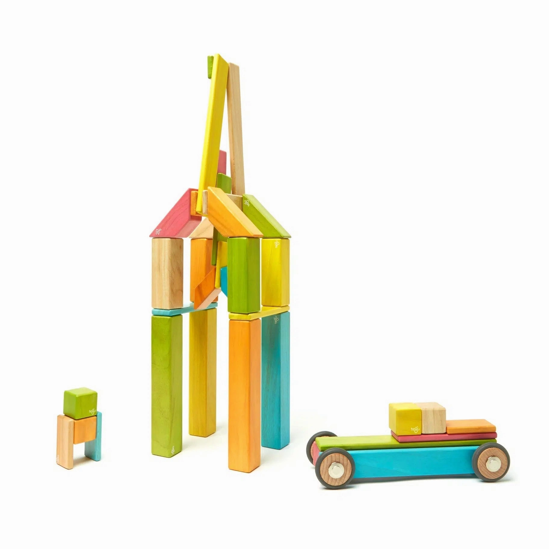 Tegu 42-Piece Magnetic Wooden Block Set