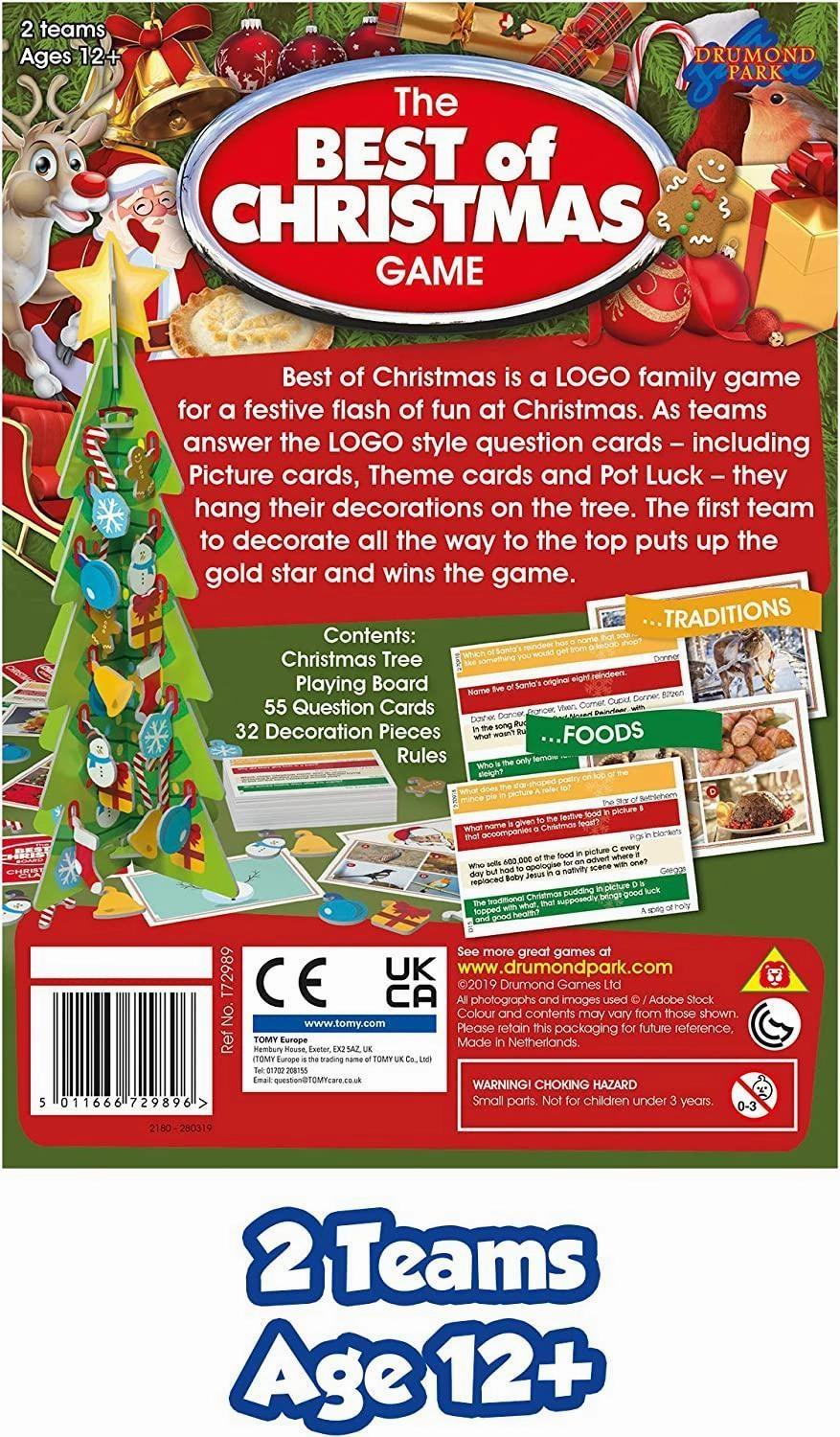 The Best of Christmas Family Board Game