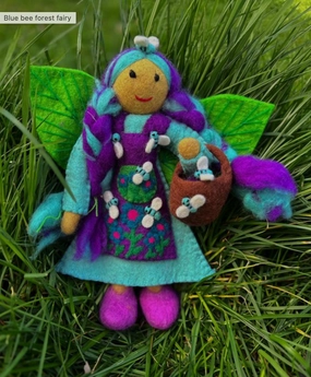 The Blue Bee Forest Fairy