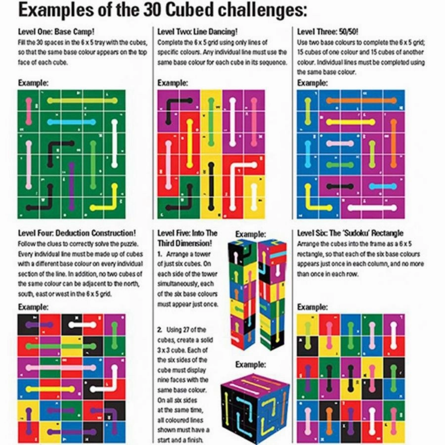 The Happy Puzzle Company - 30 Cubed Game