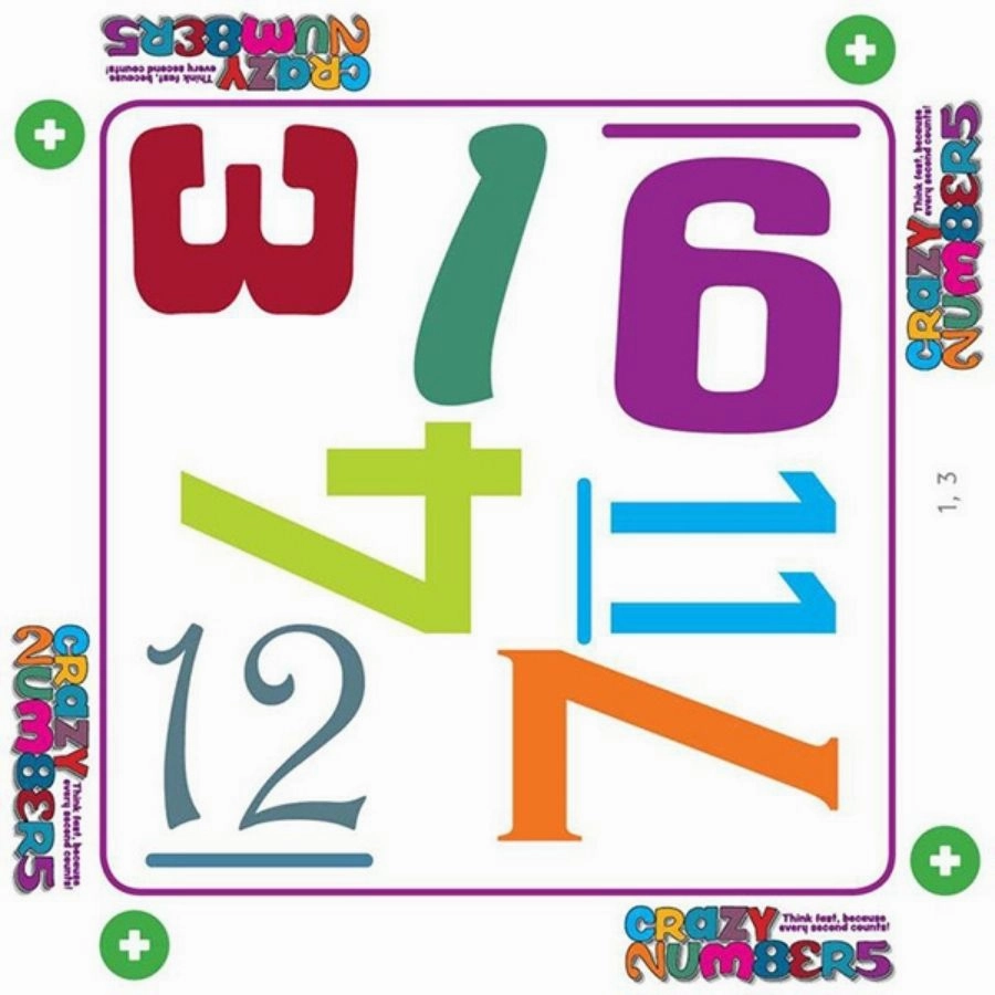 The Happy Puzzle Company - Crazy Numbers Math Game