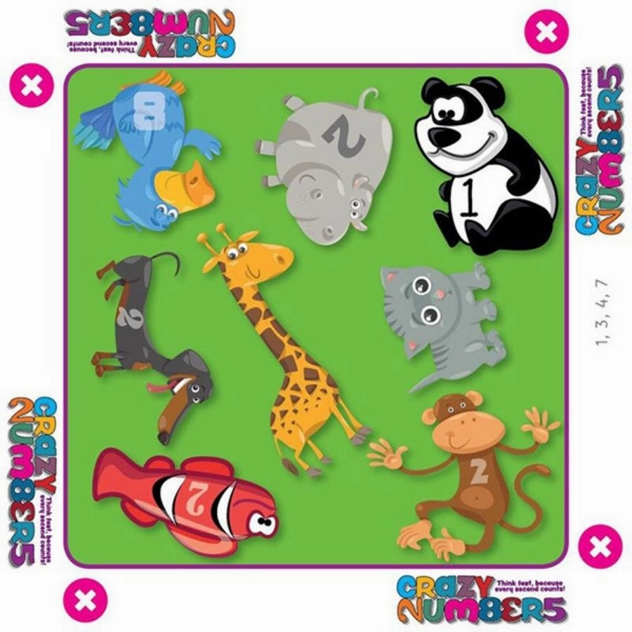 The Happy Puzzle Company - Crazy Numbers Math Game