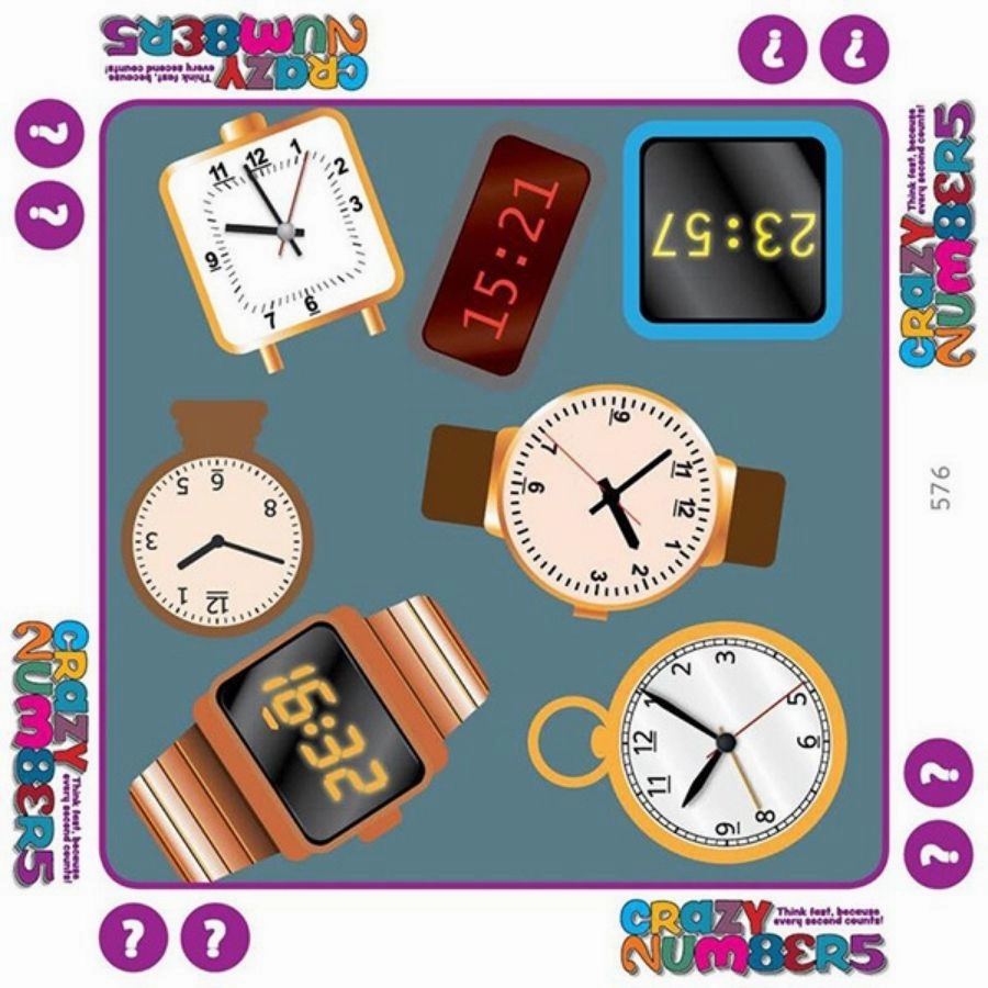 The Happy Puzzle Company - Crazy Numbers Math Game