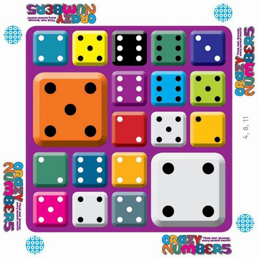 The Happy Puzzle Company - Crazy Numbers Math Game