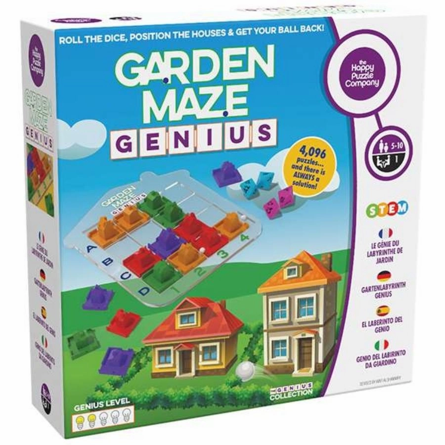 The Happy Puzzle Company - Garden Maze Genius Game