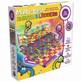 The Happy Puzzle Company - Multi-Level Snakes and Ladders Game