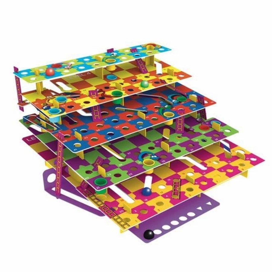 The Happy Puzzle Company - Multi-Level Snakes and Ladders Game