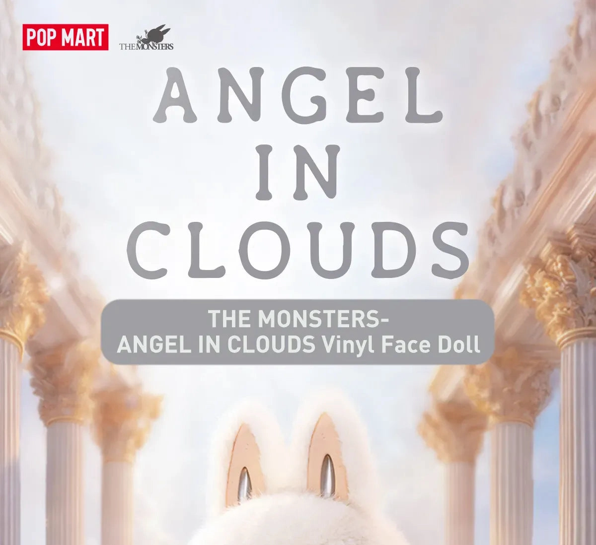 THE MONSTERS Angel in Clouds Vinyl Face Doll
