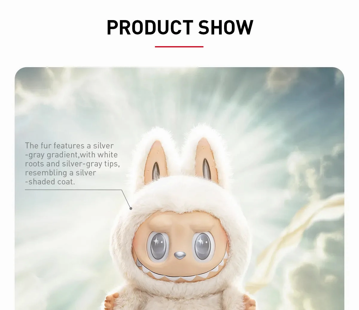THE MONSTERS Angel in Clouds Vinyl Face Doll