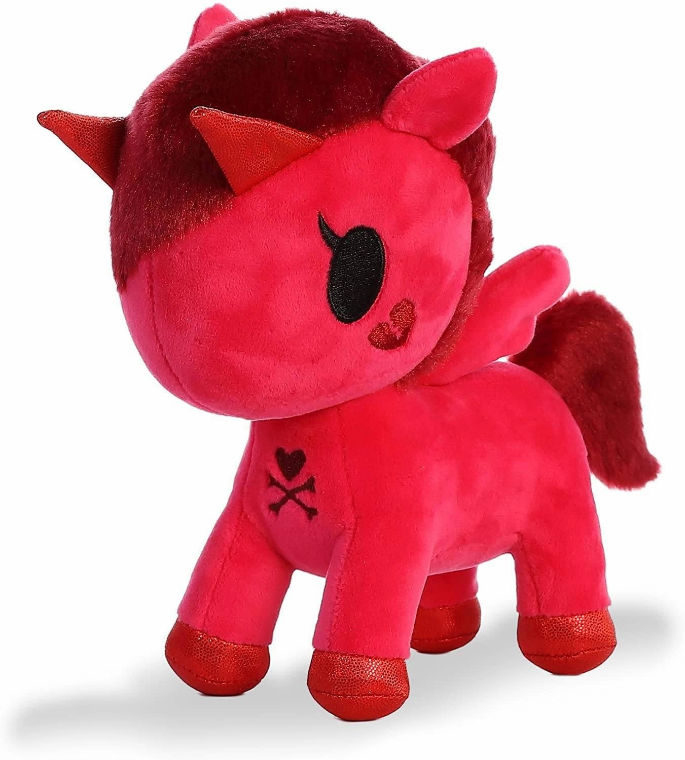 Tokidoki AURORA 15678 Plush 20cm Unicorno Pepperino - Red