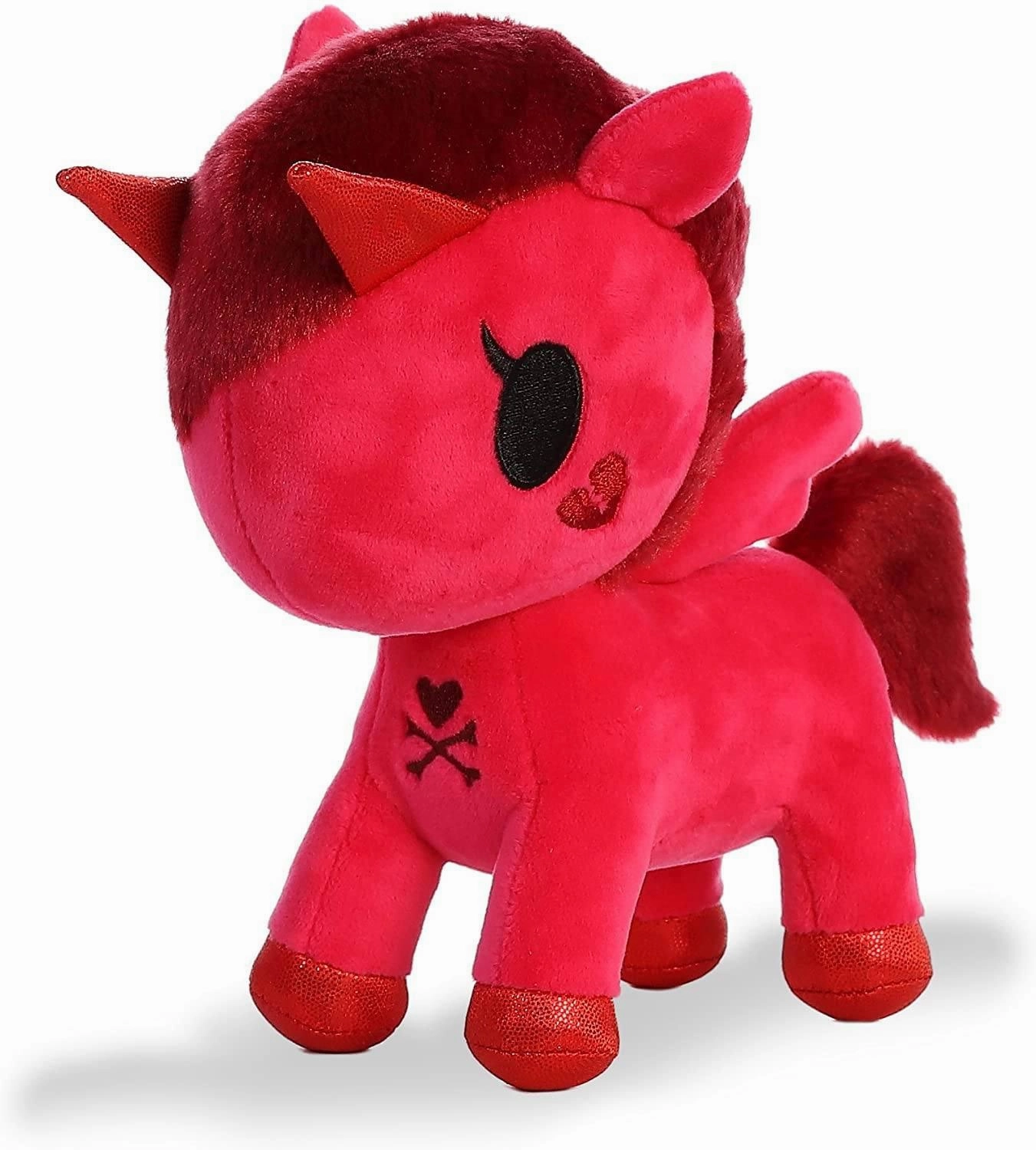 Tokidoki AURORA 15678 Plush 20cm Unicorno Pepperino - Red