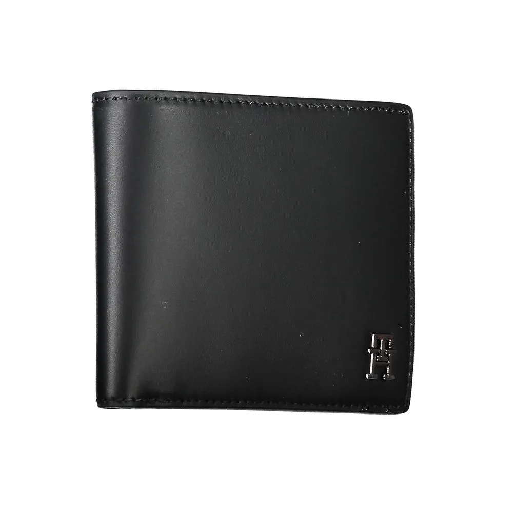 Tommy Hilfiger Black Leather Wallet