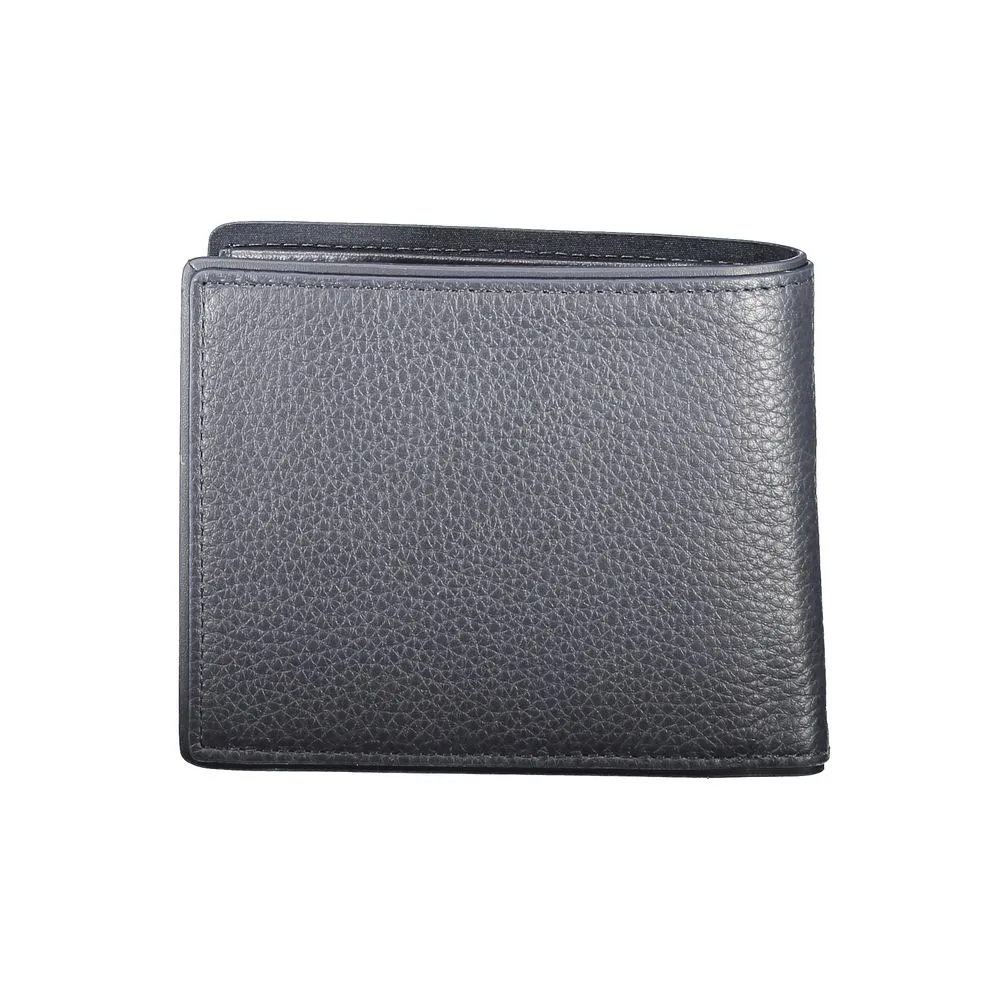 Tommy Hilfiger Blue Leather Wallet